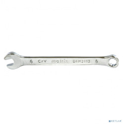 MATRIX Ключ комбинированный, 6 мм, CrV, полированный хром [15150]