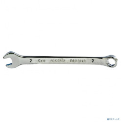 MATRIX Ключ комбинированный, 7 мм, CrV, полированный хром [15151]