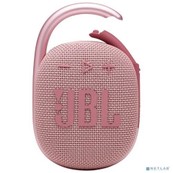 Колонка порт. JBL Clip 4 розовый 5W 1.0 BT 15м 500mAh (JBLCLIP4PINK)