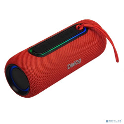 Dialog Progressive AP-11 RED - акуст. колонка-труба, 1.0, 12W RMS, Bluetooth, FM+USB reader