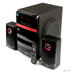 Dialog Progressive AP-240B BLACK - акустические колонки 2.1, 50W+2*10W RMS, Bluetooth, USB+SD reader