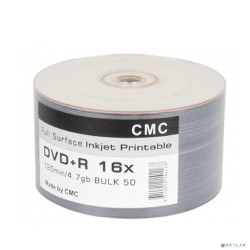 CMC DVD+R 4,7 GB 16x Bulk/50 Full Ink Print