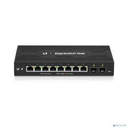 UBIQUITI ES-10XP PoE-коммутатор, 8х 1G RJ45, 2х SFP, раздача 52 Вт