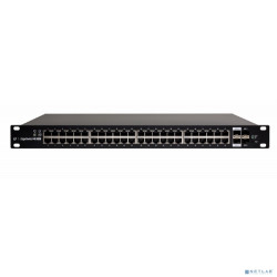 UBIQUITI ES-48-500W 48-портовый коммутатор с раздачей 24 В или 48 В на всех портах! Суммарно выдаваемая мощность на портах 500 Вт!