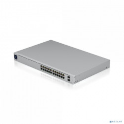 UBIQUITI USW-Pro-24-POE UniFi Switch Pro 24 PoE PoE-коммутатор в стойку, 24х 1G RJ45, 2х 10G SFP+, раздача 400 Вт