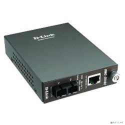 D-Link DMC-515SC/D7A(E) Медиаконвертер с 1 портом 10/100Base-TX и 1 портом 100Base-FX с разъемом SC для одномодового оптического кабеля (до 15 км)