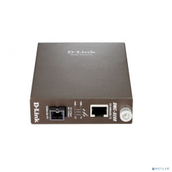 D-Link DMC-920T/B10A WDM медиаконвертер с 1 портом 10/100Base-TX и 1 портом 100Base-FX с разъемом SC (ТХ: 1550 нм; RX: 1310 нм) для одномодового оптического кабеля (до 20 км)