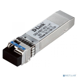 D-Link 436XT-BXD/40KM/B1A PROJ WDM трансивер SFP+ с 1 портом 10GBase-BX-D (Tx:1330 нм, Rx:1270 нм) для одномодового оптического кабеля (до 40 км, разъем Simplex LC)