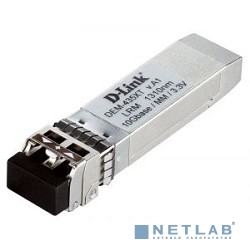 D-Link 435XT/A1A PROJ Трансивер SFP+ с 1 портом 10GBase-LRM для многомодового оптического кабеля (до 200 м, разъем Duplex LC)