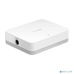 D-Link DGS-1005A/G1A Неуправляемый коммутатор, 5x1000Base-T, корпус пластик