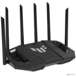 ASUS TUF-BE6500 Роутер беспроводной 3 LAN, 2500 Мбит/с, 4 (802.11n), 5 (802.11ac), 6 (802.11ax), 7 (802.11be), Wi-Fi 6452 Мбит/с, USB 3.2 Gen 1 Type-A x 1, 3G, 4G, 4G/LTE, IPv6