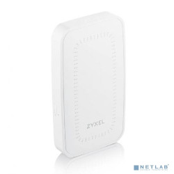 Zyxel NebulaFlex Pro WAC500H, Гибридная точка доступа Wave 2, 802.11a/b/g/n/ac (2,4 и 5 ГГц), MU-MIMO, настенная, антенны 2x2, до 300+866 Мбит/с, 3xLAN GE (1x PoE out), защита от 3G/4G, PoE