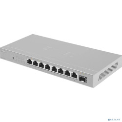 Коммутатор/ Мультигигабитный коммутатор Zyxel XMG-108, 8xRJ-45: 1/2.5G, 1xSFP+, настольный, бесшумный