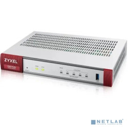 Межсетевой экран/ Zyxel USG FLEX 100 firewall with 1 year subscriptions (AS,AV,CF,IDP, SecuReporter), 1xWAN GE, 1xOPT GE (LAN/WAN), 3xLAN/DMZ GE, 1xUSB3.0, AP Controller (8/24) , NebulaFlex Pro !AS+CF