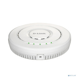 D-Link DWL-8620AP/A1A Беспроводная двухдиапазонная унифицированная точка доступа AC2600 Wave 2 с поддержкой MU-MIMO, PoE и 4 внутренними антеннами(Адаптер питания в комплект поставки не входит)