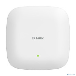 D-Link DAP-X2850/A1A Двухдиапазонная Wi-Fi 6 точка доступа AX3600 с поддержкой MU-MIMO, PoE, Nuclias Connect и 8 внутренними антеннами