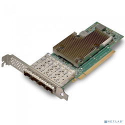Broadcom NetXtreme P425G (BCM957504-P425G) 4x25GbE (25/10GbE), PCIe 4.0 x16, SFP28, BCM57504, Ethernet Adapter, LP + FH brackets incl, BOX