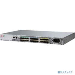 BR-G610-24-32G-0-0 Brocade G610 24P switch w/back-to-front airflow,(24x32 Gbps SWL SFP+), rails