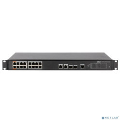 DAHUA DH-PFS4218-16ET-240 16-портовый управляемый коммутатор с РоЕ, уровень L2