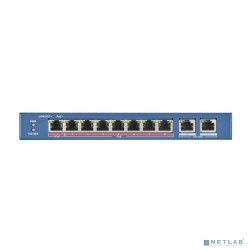 HIKVISION DS-3E0310HP-E 8 RJ45 100M PoE с грозозащитой 6кВ