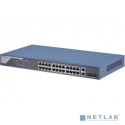 HiWatch SWT-1326P Коммутатор 24x100Mb 24PoE 370W управляемый