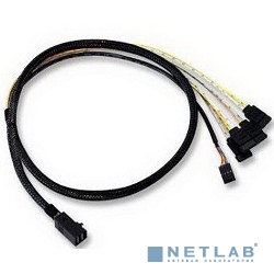 LSI (LSI00410/26II-IC4307-0175) Logic Кабель Кабель MINI SAS HD internal cable SFF8643 to x4 SATA 0,6м