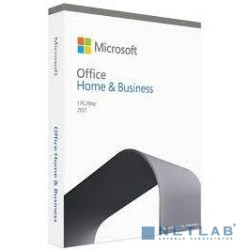 SKU-T5D-03516 Microsoft Office Home and Business 2021 MAC English CEE Only Medialess (настраиваемый русский интерфейс)