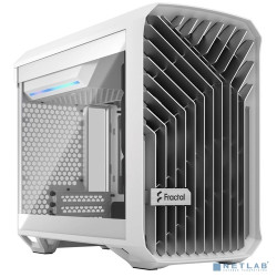 Fractal Design Torrent Nano White TG Clear Tint / mITX, TG / 1x180mm fan inc. / FD-C-TOR1N-03