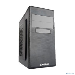 Exegate EX269432RUS Корпус Miditower UN-603 Black, ATX, <UN450, 120mm> 2*USB, Audio