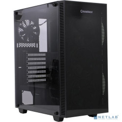 GameMax Корпус Draco XD MFG. A363-TA (ATX,Зак.стекл, USB 3.0, 4*120мм вент.+ ARGB контроллер,без БП)