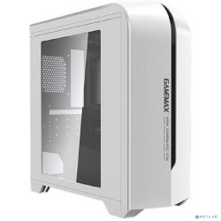 Компьютерный корпус, без блока питания mATX/ Gamemax Centauri WB H601 mATX case, white, w/o PSU, w/1xUSB3.0+1xUSB2.0+HD-Audio, w/1x12mm FRGB fan (GMX-AF12X)