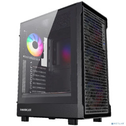 Powercase Mistral PA5B, Tempered Glass, 4x 120mm FRGB Fans, чёрный, ATX (CMOAB-L4)