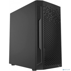 Powercase Корпус Mistral Micro Z2B SI, Non Window, Mesh, 2x 120mm fan, чёрный, mATX  (CMIMZB-F2SI)