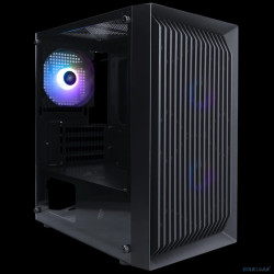 1STPLAYER BLACK.SIR BS-2 ARGB Black / mATX / 3x120mm ARGB fans / BS-2-BK-3F7