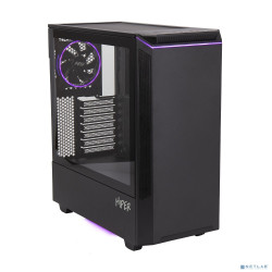 CASE HIPER PB81 черный без БП ATX 3x120mm 2xUSB2.0 2xUSB3.0 audio bott PSU