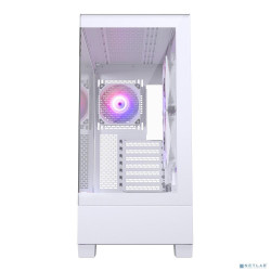 Корпус PHANTEKS 523 XT View, White, 3x120mm ARGB Fan, Tempered Glass, Mid-Tower / PH-XT523V1_DWT01_RU