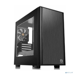 Case Tt Versa H17  черный без БП mATX 2xUSB2.0 1xUSB3.0 audio bott PSU" [CA-1J1-00S1WN-00]