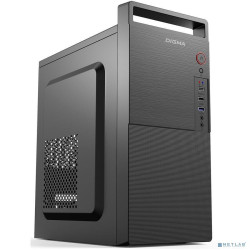 Корпус Digma DC-MATX101-U2 черный без БП mATX 1x80mm 2x120mm 2xUSB2.0 audio