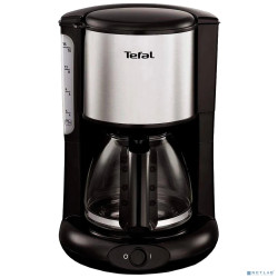 Кофеварка капельная Tefal CM361838 1000Вт серебристый/черный