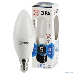ЭРА Б0018872 Лампочка светодиодная STD LED B35-5W-840-E14 E14 / Е14 5 Вт свеча нейтральный белый свет