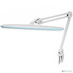 Rexant 31-0409 Лампа настольная бестеневая  , струбцина, «Blue Stream», 117 SMD LED, диммер (4 уровня), белая