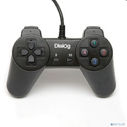 Dialog Action GP-A01, черный {Геймпад, 10 кнопок, USB}