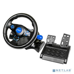 Dialog Игровой руль GW-130VR Dialog Fast Drive - 2 педали, рычаг ПП, PC USB