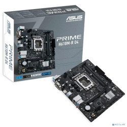 ASUS PRIME H610M-R D4-SI {Socket LGA1700, Intel H610, 2xDDR4, 16x PCI-E, HDMI,DVI,D-SUB}