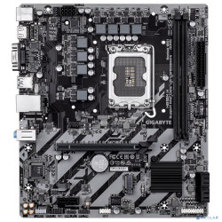 Gigabyte H810M H {Socket 1851, Intel®H810, 2xDDR5-6400, D-SUB+HDMI, 1xPCI-Ex16, 1xPCI-Ex1, 4xSATA3(RAID 0/1/5/10), 1xM.2, 8Ch Audio, GLan, (5+2)xUSB2.0, (1+2)xUSB3.2, (0+1)xUSB Type-C™, mATX}