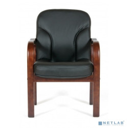 Офисное кресло Chairman    658    Россия     кожа черная	 (6025104)