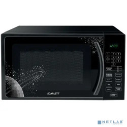 Scarlett SC-MW9020S09D  Микроволновая печь, 700Вт, 20л, черный