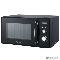 Midea AM823AM9-B Микроволновая печь, 23л, 800Вт, черный