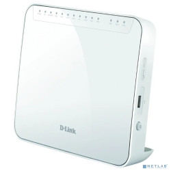 D-Link DSL-G2452GR/R1A Беспроводной двухдиапазонный маршрутизатор AC1200 VDSL2 с поддержкой MU-MIMO, ADSL2+/3G/LTE/Gigabit Ethernet WAN, 2 FXS-портами и USB-портом