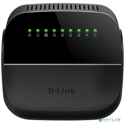 D-Link DSL-2740U/R1A Беспроводной маршрутизатор N300 ADSL2+, с поддержкой Ethernet WAN (Annex A)